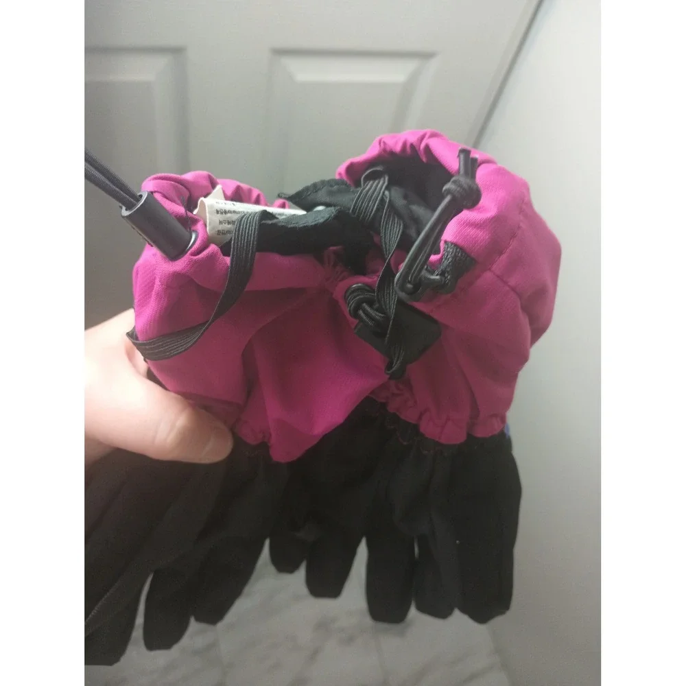 Burton Womens Snowboard Ski Gloves Pink‎ Purple Insulated Winter Small RN87380